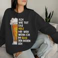 Beer Saying For Beer Drinkers Bavaria Sweatshirt Frauen Geschenke für Sie