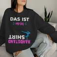 Handstand Saying Gymnastics Sport Girl Sweatshirt Frauen Geschenke für Sie