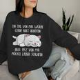 Slope Slogan Cat Sleep Women's Sweatshirt Frauen Geschenke für Sie