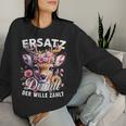 Women's Deer Oktoberfest Costume Sweatshirt Frauen Geschenke für Sie