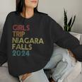 Girls Trip Niagara Fall 2024 Summer Vacation Friends Family Women Sweatshirt Gifts for Her