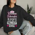 Grandma Retirement Pension Nurse Sweatshirt Frauen Geschenke für Sie