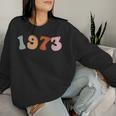 Groovy Pro Choice 1973 Diritti Delle Donne Femminismo Roe Wade Women Sweatshirt Regalos para ella