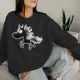 Happy Horse Sweatshirt Frauen Geschenke für Sie