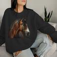 Horse Girls Horse Rider Idea Sweatshirt Frauen Geschenke für Sie