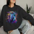 Horse Riding Dressage Riding Farm Jumping Rider Sweatshirt Frauen Geschenke für Sie