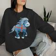 Icelandic Horse Islandpony Tölten Island Flag Sweatshirt Frauen Geschenke für Sie