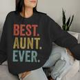 Idea De Regalo Para Tía Retrointage – Best Aunt Ever Sudadera Mujer Regalos para ella