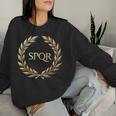 Imperio Romano Spqr Sudadera Mujer Regalos para ella