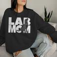 Lab Mom Labrador Dog Owners Women's Sweatshirt Frauen Geschenke für Sie