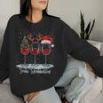 Lustiges Weihnachts Outfit Partner Frauen Frohe Weihnachten Sweatshirt Frauen Geschenke für Sie