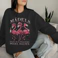 Mädels Egal Was Passiert Pegel Halten Flamingo Girls' Night Sweatshirt Frauen Geschenke für Sie