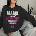 Mama Und Pflegekraft Nursing Nurse Sweatshirt Frauen Geschenke für Sie