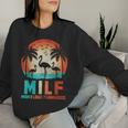 MILF Man I Love Flamingos Lustigerintage Flamingo Liebhaber Sweatshirt Frauen Geschenke für Sie