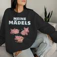 Pig Women's Pig Farmer's Sweatshirt Frauen Geschenke für Sie