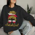 Polish Girl Polska Girl Polish Women's Sweatshirt Frauen Geschenke für Sie