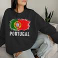 Portugal Portuguese Clothing Portugal Women's Sweatshirt Frauen Geschenke für Sie