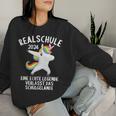 Realschule Bestanden Women's Realschulabschluss 2024 Sweatshirt Frauen Geschenke für Sie