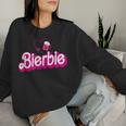 Retro Beer Pun Bar Pub Beer Sweatshirt Frauen Geschenke für Sie