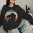 Retro Mushroom Sweatshirt Frauen Geschenke für Sie