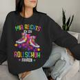 Roller Skates Roller Girl Retro Roller Skates Girls Sweatshirt Frauen Geschenke für Sie