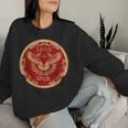 Roman Eagle Legio X Equestris Roman Legion Emblem Sweatshirt Frauen Geschenke für Sie