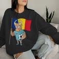 Romania Taurus Fans Sweatshirt Frauen Geschenke für Sie