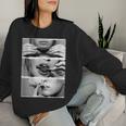 Rotola Come Una Boss Edgy & Cool Joint Rolling Queen Women Sweatshirt Regalos para ella