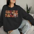 Shetland Sheepdog Groovy World's Best Sheltie Mama Sweatshirt Frauen Geschenke für Sie