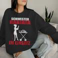 Sister Rabiata In Einatz Nurse Sweatshirt Frauen Geschenke für Sie