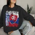 Slowakei Flag Women's Children's Sweatshirt Frauen Geschenke für Sie