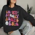 In My Spooky Auntie Era Auntie Halloween Spooky Aunt Women Sweatshirt Gifts for Her