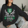 Steiermark Steirer Madl Steirermadl Women's Dirndl Sweatshirt Frauen Geschenke für Sie