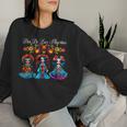 Sugar Skull Dia De Los Muertos Catrina Day Of The Dead Women Sweatshirt Gifts for Her