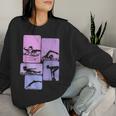 Swimming Swimmer Women's Girls' Sweatshirt Frauen Geschenke für Sie