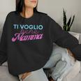 Tioglio Bene Mamma Regalo Di Natale Retrointage Chic Women Sweatshirt Regalos para ella