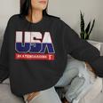 Usa Team Skateboarding & American Sports Women Sweatshirt Gifts for Her