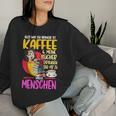 Women's Alles Was Ich Brauche Ist Kaffee & Meine Büchs Sweatshirt Frauen Geschenke für Sie