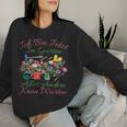 Women's Bin Im Garten Alles Andere Kann Warten Gärtner Hobbygärtner Sweatshirt Frauen Geschenke für Sie