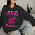 Women's Darts Ich Bitte Um Ruhe Die Chefin Wirft Jetzt Sweatshirt Frauen Geschenke für Sie