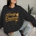 Women's Honey Dealer Beekeeper Honey Dealer Bee Sweatshirt Frauen Geschenke für Sie