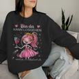 Women's Princess Bin Da Kann Losgehen Es Escaliert Eh Costume Sweatshirt Frauen Geschenke für Sie