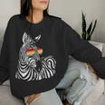 Zebra Horse Africa Animal Safari Boy Wild Sweatshirt Frauen Geschenke für Sie