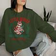 Christmas Tree Cake Social Club Christmas Coquette Kid Women Sweatshirt Gifts for Her