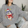 Christmas Children Penguin Christmas Xmas Sweatshirt Frauen Geschenke für Sie