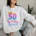 50 Cumpleaños Es – Birthday Queen 50 Sudadera Mujer Regalos para ella