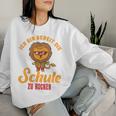 Children's Einschulung Jungen Mädchen Löwe Schulkind 2023 Sweatshirt Frauen Geschenke für Sie