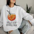 Hallöchen Aperoilchen For And Gray Sweatshirt Frauen Geschenke für Sie