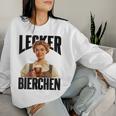 Lecker Bierchen Women's Sweatshirt Frauen Geschenke für Sie