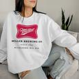 Miller Lock Up Beer Sweatshirt Frauen Geschenke für Sie